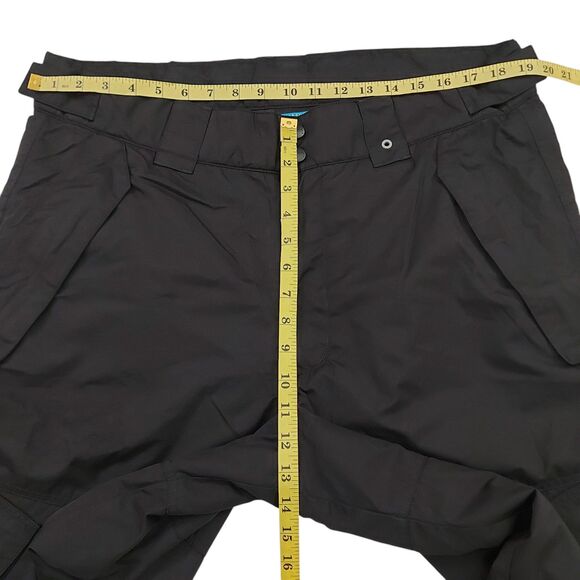 Polar Edge Snow Cargo Pants Mens XL Black Nylon Winter Insulated Snowboard - Picture 10 of 11